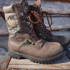 Rocky Ranger Women's Boots Insulated Goretex Camouflaged Hunting Hiking Work 7.5